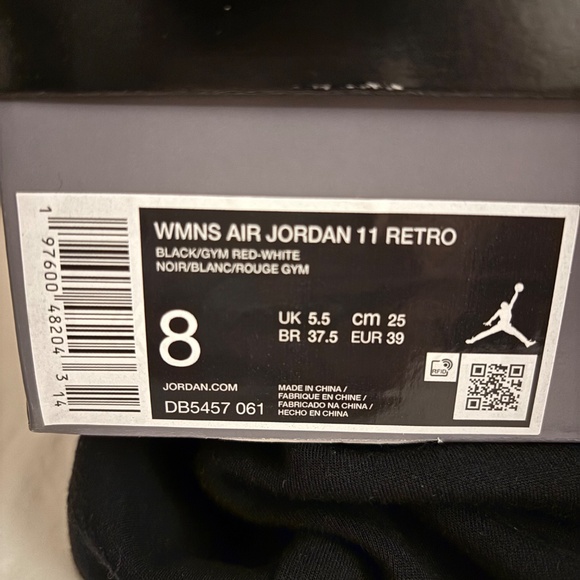 Jordan 11 Bred Velvet - Picture 5 of 5